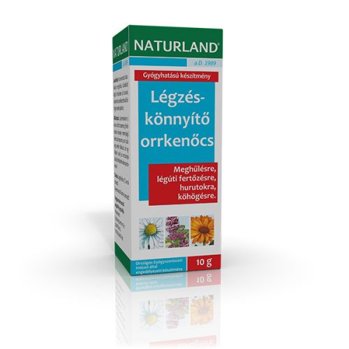 Légzéskönnyítő orrkenőcs 12 éves kortól 10g - Naturland