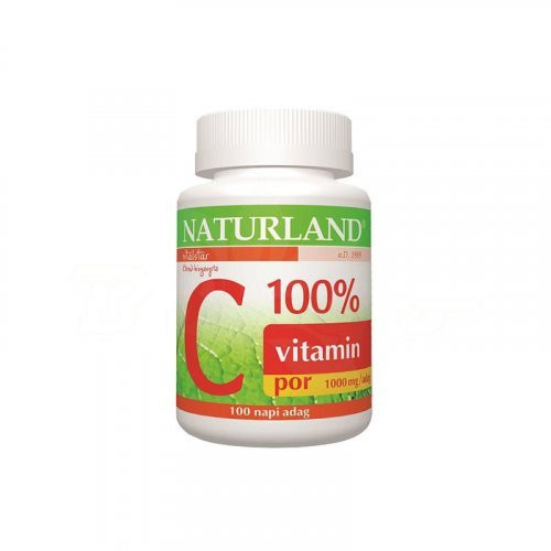 100% C-vitamin por 100 napi adag - Naturland