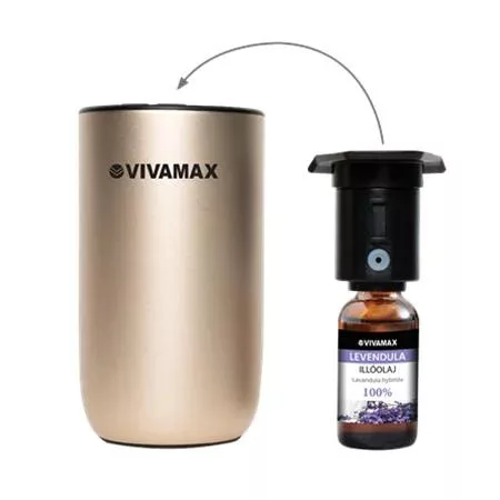 "ZenSation"  aromadiffúzor vezeték nélküli, víz nélküli - arany