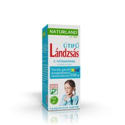   Lándzsás útifű szirup C -vitaminnal gyerekeknek 150 ml - Naturland