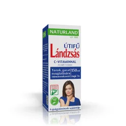   Lándzsás útifű szirup C -vitaminnal felnőtteknek 150 ml - Naturland