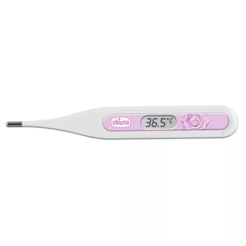 Chicco Digi Baby digitális hőmérő - rózsaszín