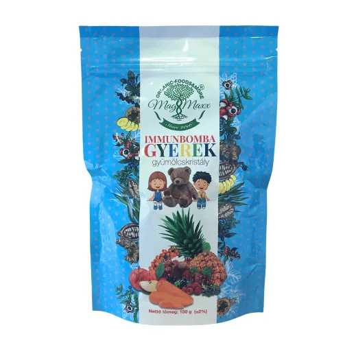 Mag-Maxx Immunbomba for Kids szuperkoncentrátum zöldség+gyümölcs 150g