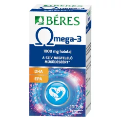   Béres omega3 étrendkiegészítő lágyzselatin kapszula 100db