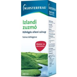 KLOSTERFRAU IZLANDI ZUZMÓ köhögés elleni SZIRUP 200ML