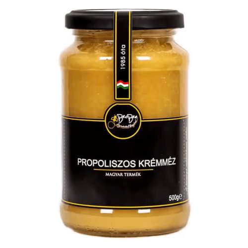 Propoliszos krémméz üvegben 500g - BeoBee