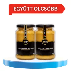   BeoBee Propoliszos krémméz üvegben 2 db-os NAGY csomag - 2x500g