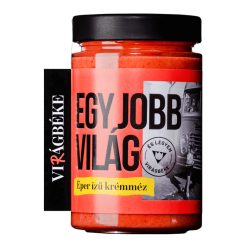 Eper ízű krémméz EGY JOBB VILÁG 450g - Virágbéke