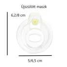 Tartozék maszk GYVVH-hoz, újszülött méret