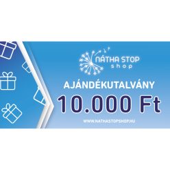   Ajándékutalvány 10.000 Ft értékben (nyomtatott, kézbeadható)