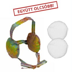   Fejre köthető fülpárna szett: huzat Felnőtt Színes +2 fülpárna természetes parajdi sóval töltve