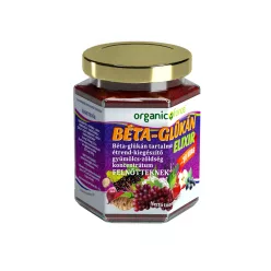   Organic Force Béta-Glükán Elixír, gyümölcs-zöldség szuperkoncentrátum, 12 éves kortól és felnőtteknek, 210g