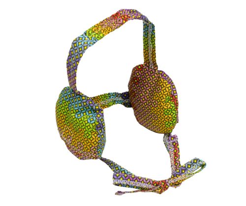 Fülpárnához fejre köthető huzat Náthastopshop 1-3 év Színes