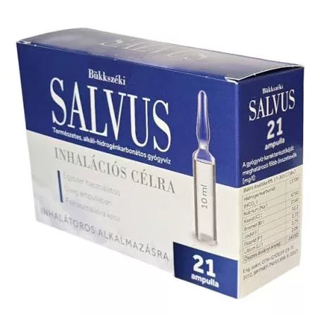 Salvus gyógyvíz ampulla 10 ml (21 db)
