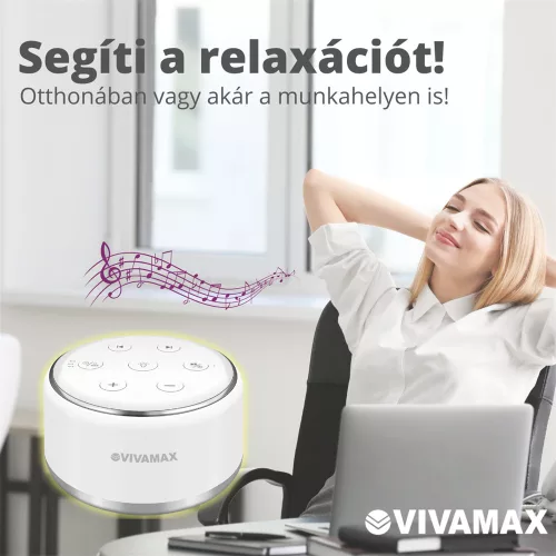 Nature&Relax "Compact" hang- és dallamterápiás (fehér zaj) készülék