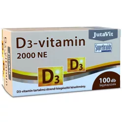 JutaVit D3-vitamin 2000NE (50µg) - 100 lágykapszula