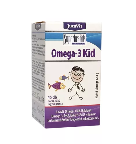JutaVit Omega-3 KID 45 db kapszula