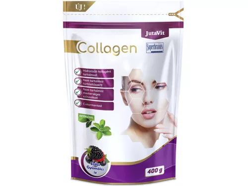 JutaVit Collagen Erdei Gyümölcs ízü italpor 400g