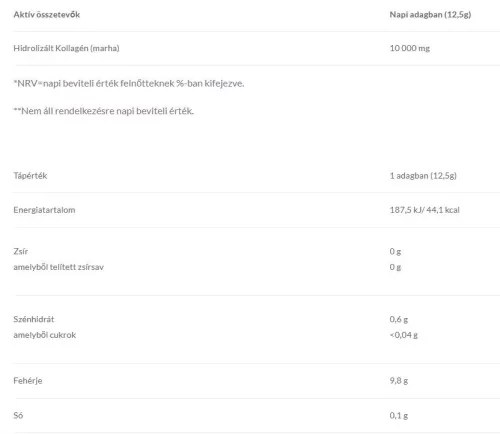 JutaVit Collagen Erdei Gyümölcs ízü italpor 400g