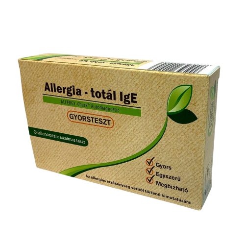 Allergia Totál IgE gyorsteszt antitestek kimutatására