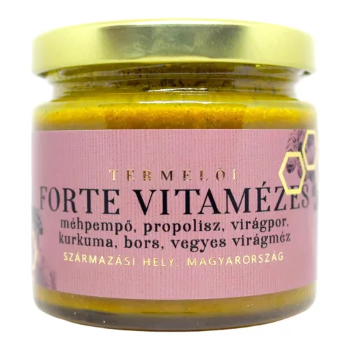 Termelői Forte Vitamézes Kurkumával 230g