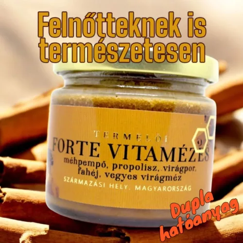Termelői Forte Vitamézes Kurkumával 230g