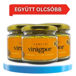 3 db-os Virágpor csomag 3x125g