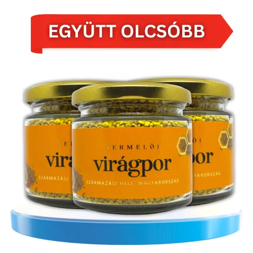 3 db-os Virágpor csomag 3x125g