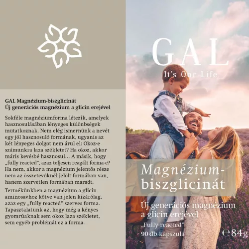 GAL Magnézium-biszglicinát 90 kapszula
