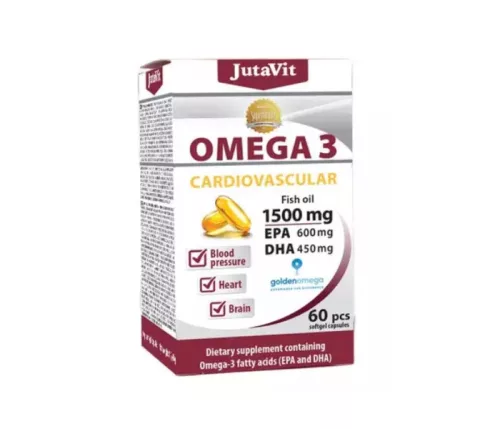 JutaVit Omega 3 Cardiovascular 1500 mg 60 db tabletta