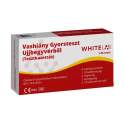   Vashiány gyorsteszt ujjbegyvérből (tesztkazettás) 1 db – WhiteLAB