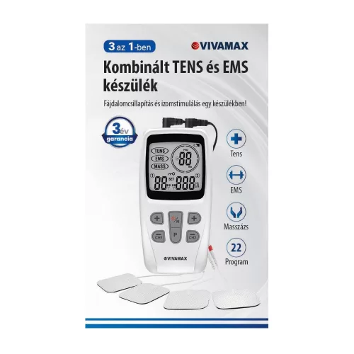 Kombinált TENS és EMS készülék - Vivamax