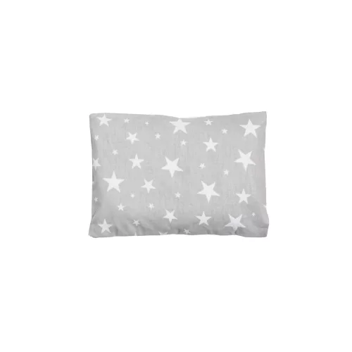 Sópárna huzat kicsi Náthastopshop 15x20 cm-es sópárnához Szürke alapon fehér csillagok