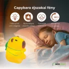 Capybara éjszakai fény gyerekszobába