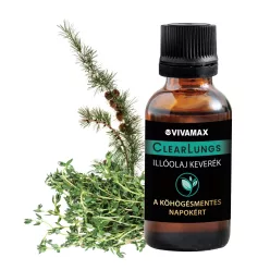   Vivamax ClearLungs köhögés elleni illóolaj keverék 10ml felnőtteknek