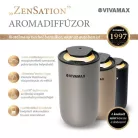 "ZenSation"  aromadiffúzor vezeték nélküli, víz nélküli - ezüst
