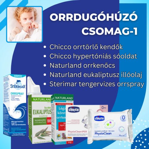 Orrdugóhúzó-1 komplex csomag orrfolyásra