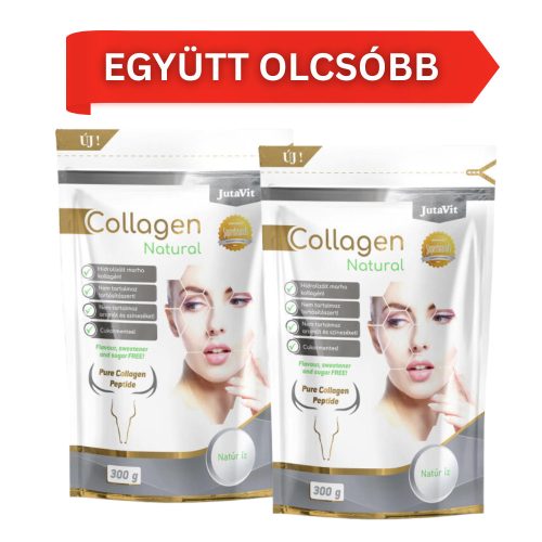 2 db-os JutaVit Collagen Natural- 2x 300 g