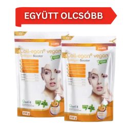   2 db-os JutaVit Coll-egan Vegan Collagen Booster – Narancs-maracuja ízben - 2x216g
