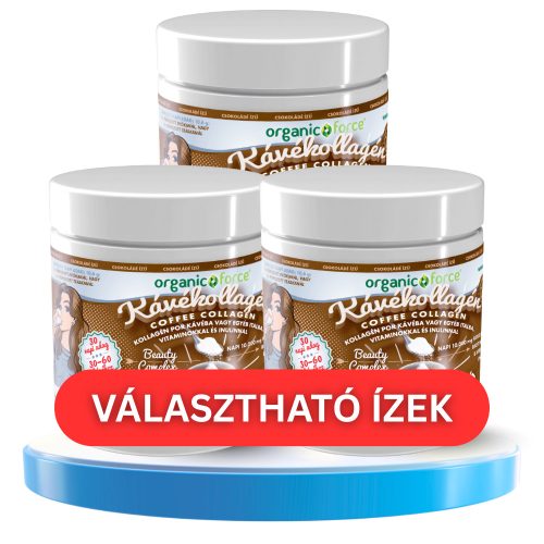 TRIPLÁN FIATAL kávékollagén csomag 3 ízben - válaszd ki!