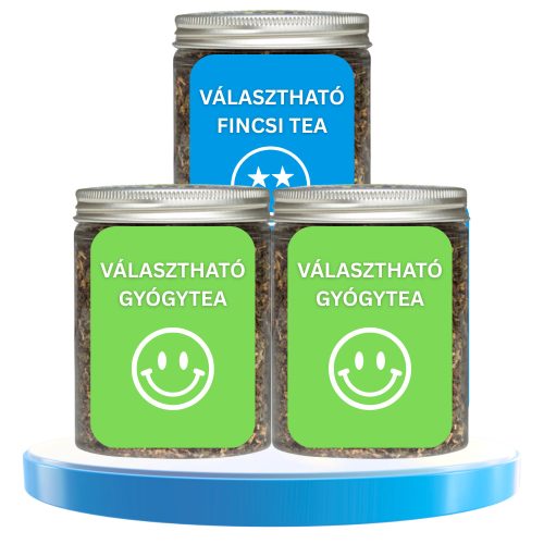 Teacsomag 2 gyógytea + 1 fincsi tea - válaszd ki!